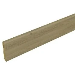 Neu 🎁 BAUHAUS Profiles And More Sockelleiste FU147H Fjells Eiche 2,4 M X 18,5 Mm X 38,5 Mm, Gerade ⌛