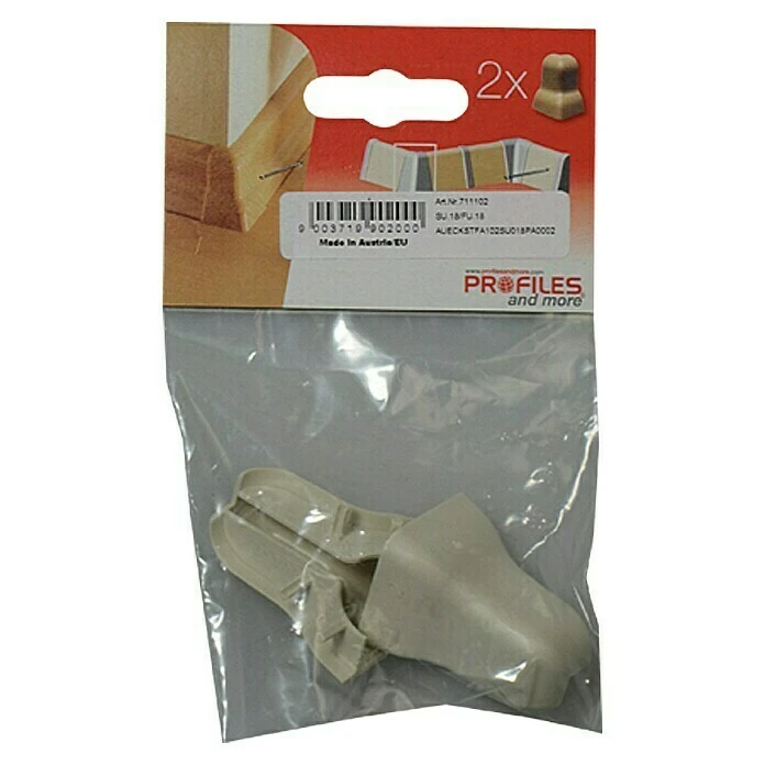 Bestes Angebot 😍 BAUHAUS Profiles And More Außenecke SU18/FU18 Weiß, 2 Stk. ⌛ 2 Bestes Angebot 😍 BAUHAUS Profiles And More Außenecke SU18/FU18 Weiß, 2 Stk. ⌛ – Bild 2