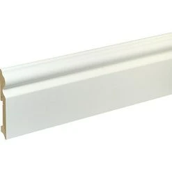 Beste Bewertungen von 🎉 BAUHAUS Sockelleiste FU116L Weiß, 2,4 M X 15 Mm X 115 Mm, Lackiert ⭐