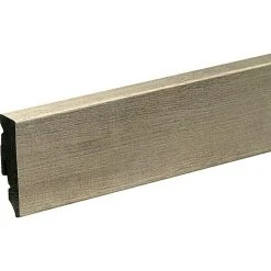 Aktion 😉 BAUHAUS Profiles And More Sockelleiste KU51L Sherwood Eiche Grau 2,4 M X 15 Mm X 50 Mm, Gerade ⭐