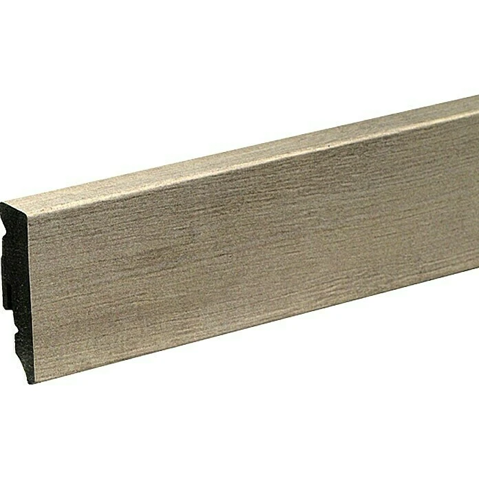 Aktion 😉 BAUHAUS Profiles And More Sockelleiste KU51L Sherwood Eiche Grau 2,4 M X 15 Mm X 50 Mm, Gerade ⭐ 1 Aktion 😉 BAUHAUS Profiles And More Sockelleiste KU51L Sherwood Eiche Grau 2,4 M X 15 Mm X 50 Mm, Gerade ⭐