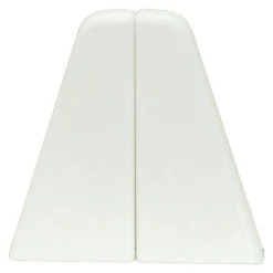 Bestes Angebot 🛒 BAUHAUS Profiles And More Endkappe FU147H Weiß, 2 Stk. ⌛