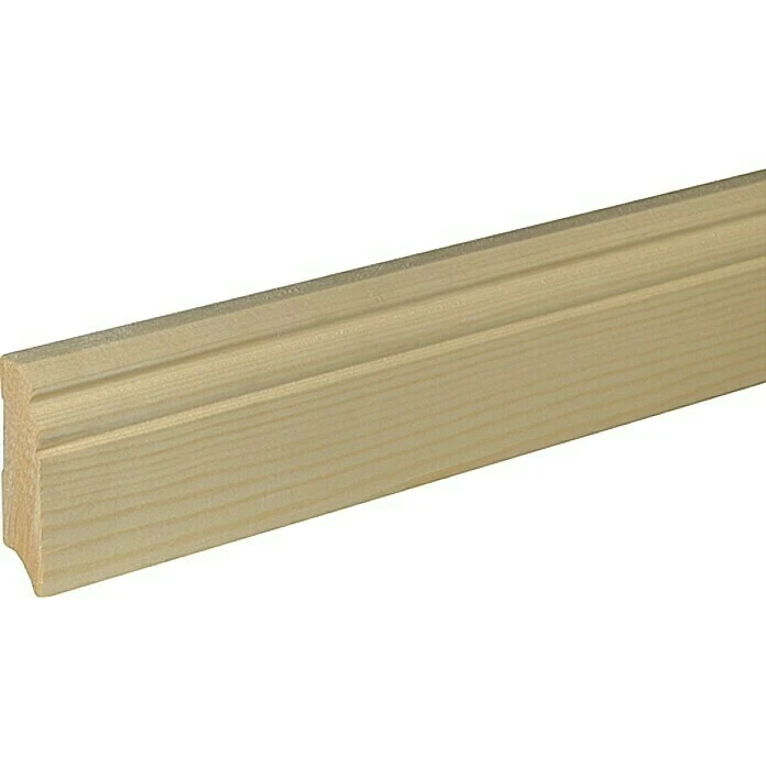 Budget ❤️ BAUHAUS Sockelleiste SF270 2,4 M X 1,8 Cm X 7 Cm, Fichte/Kiefer Astig 🧨 1 Budget ❤️ BAUHAUS Sockelleiste SF270 2,4 M X 1,8 Cm X 7 Cm, Fichte/Kiefer Astig 🧨