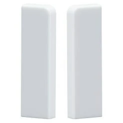 Schlussverkauf 😍 BAUHAUS Endkappe Modern 58 Weiß, 2 Stk. 😍