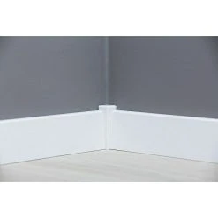 Großhandel 🎉 BAUHAUS Sockelleiste Weiß, 2,4 M X 18 Mm X 58 Mm, Konisch 👍 -Bodenverlegebedarf Verkäufe 12 2051