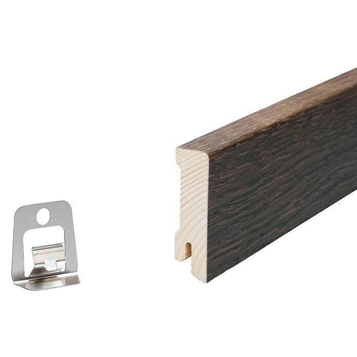 Bester Verkauf 🔥 BAUHAUS Sockelleiste Räuchereiche Braun 2,4 M X 1,6 Cm X 5,8 Cm 😀 4 Bester Verkauf 🔥 BAUHAUS Sockelleiste Räuchereiche Braun 2,4 M X 1,6 Cm X 5,8 Cm 😀 – Bild 4