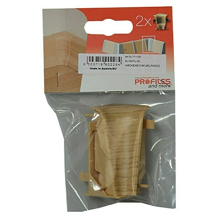 Besorgen ✨ BAUHAUS Profiles And More Innenecke FU60L Eiche Natur, 2 Stk. ✔️ 2 Besorgen ✨ BAUHAUS Profiles And More Innenecke FU60L Eiche Natur, 2 Stk. ✔️ – Bild 2