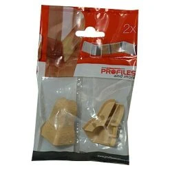 Rabatt 🤩 BAUHAUS Profiles And More Außenecke SU18/FU18 Buche Hell, 2 Stk. 🔥