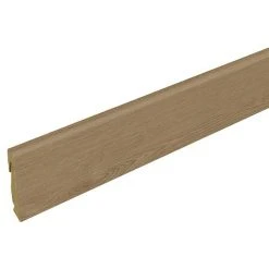 Auslauf 👏 BAUHAUS Profiles And More Sockelleiste FU147H Eiche Mont Royal 2,4 M X 18,5 Mm X 38,5 Mm, Gerade 👍