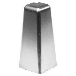 Rabatt ✨ BAUHAUS LOGOCLIC Außenecke K50 Silber, 2 Stk., Passend Für: LOGOCLIC Sockelleisten K50 😉