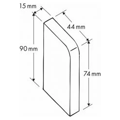 Blitzangebot 🔔 BAUHAUS Marley Endkappe Links, Anthrazit, 2 Stk. ⭐ -Bodenverlegebedarf Verkäufe 12 2173