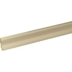 Bester Verkauf 👍 BAUHAUS Profiles And More Furnierleiste SU18L Esche Perlweiß 2,5 M X 18,5 Mm X 38,5 Mm, Geschwungen 😀