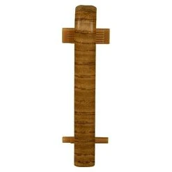 Schlussverkauf ⌛ BAUHAUS Profiles And More Übergangskappe FU60L Eiche Dunkelbraun, 2 Stk. ⌛