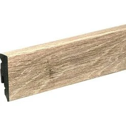 Rabatt 🧨 BAUHAUS Profiles And More Sockelleiste KU51L Tuscan Pine 2,4 M X 15 Mm X 50 Mm, Gerade 🤩