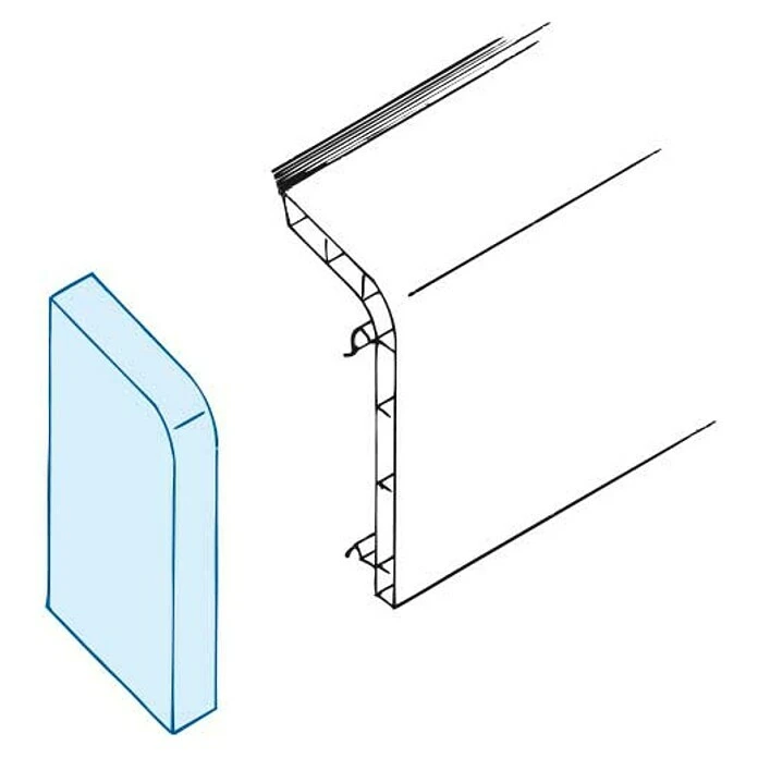 Schlussverkauf 🎉 BAUHAUS Marley Endkappe Links, Weiß, 2 Stk. ⭐ 4 Schlussverkauf 🎉 BAUHAUS Marley Endkappe Links, Weiß, 2 Stk. ⭐ – Bild 4