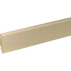 Schlussverkauf 🔥 BAUHAUS Profiles And More Furnierleiste SU60L Esche Perlweiß 2,5 M X 19 Mm X 58 Mm, Gerade ⭐