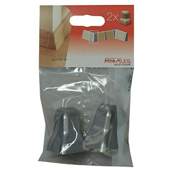 Bester Verkauf 🥰 BAUHAUS Profiles And More Außenecke SU18/FU18 Silber, 2 Stk. 👍 2 Bester Verkauf 🥰 BAUHAUS Profiles And More Außenecke SU18/FU18 Silber, 2 Stk. 👍 – Bild 2