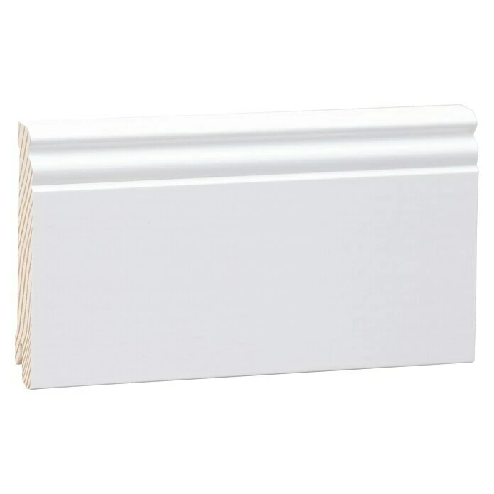 Am billigsten 🥰 BAUHAUS Sockelleiste 2,4 M X 1,8 Cm X 9,6 Cm, Nadelholz, Weiß Lackiert ✨ 2 Am billigsten 🥰 BAUHAUS Sockelleiste 2,4 M X 1,8 Cm X 9,6 Cm, Nadelholz, Weiß Lackiert ✨ – Bild 2