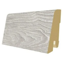 Blitzangebot 😍 BAUHAUS Egger Sockelleiste Elva Eiche Grau 2,4 M X 17 Mm X 60 Mm, Gerade ❤️