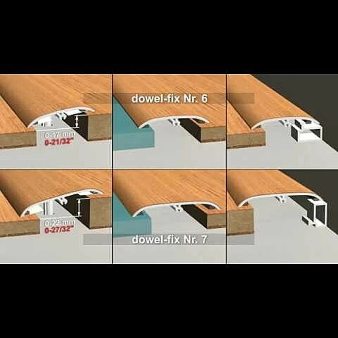 Budget ⌛ BAUHAUS Profiles And More Übergangsprofil DF6 Silbereiche 0,9 M X 37,5 Mm X 5,5 Mm, Kleben 🎁 3 Budget ⌛ BAUHAUS Profiles And More Übergangsprofil DF6 Silbereiche 0,9 M X 37,5 Mm X 5,5 Mm, Kleben 🎁 – Bild 3