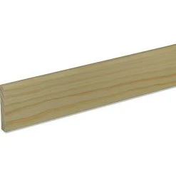 Brandneu 💯 BAUHAUS Sockelleiste SF262 2,4 M X 1 Cm X 5,8 Cm, Fichte/Kiefer ⭐