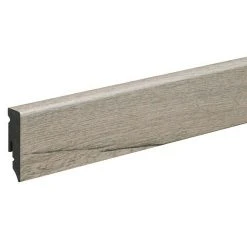 Aktion 🤩 BAUHAUS Profiles And More Sockelleiste KU051L Risseiche Dunkel 2,4 M X 15 Mm X 50 Mm, Gerade ❤️