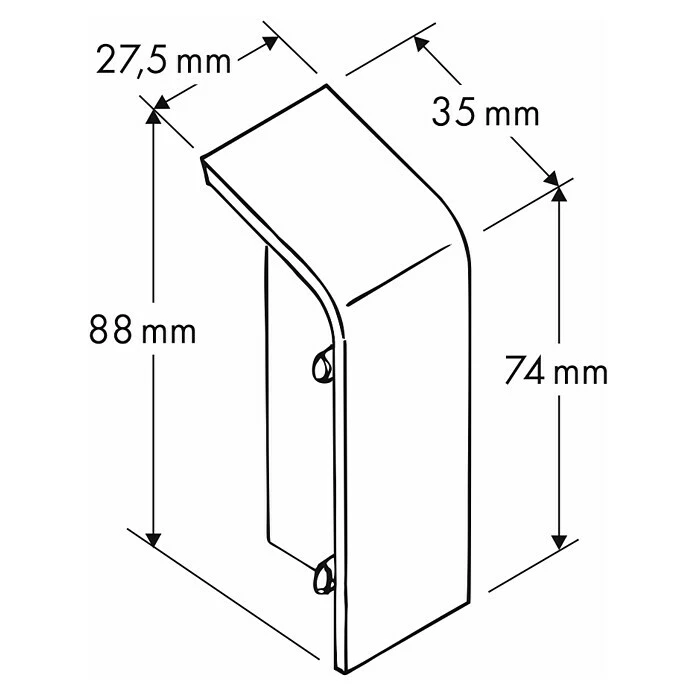 Bester Verkauf ⌛ BAUHAUS Marley Übergangskappe 2 Stk., Weiß 🌟 5 Bester Verkauf ⌛ BAUHAUS Marley Übergangskappe 2 Stk., Weiß 🌟 – Bild 5