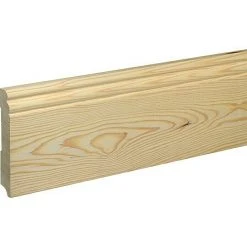 Billig ⭐ BAUHAUS Sockelleiste SF286 2,4 M X 1,9 Cm X 11,5 Cm, Fichte/Kiefer ⭐