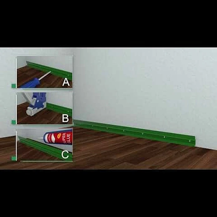 Billig 🔔 BAUHAUS Profiles And More Befestigungsschiene Click Fix 23 Mit Dichtlippe, Geeignet Für: Profiles And More Sockelleisten Mit Vertikaler Nut, Ausgenommen Typ FU18H, Länge: 2,4 M ⌛ 2 Billig 🔔 BAUHAUS Profiles And More Befestigungsschiene Click Fix 23 Mit Dichtlippe, Geeignet Für: Profiles And More Sockelleisten Mit Vertikaler Nut, Ausgenommen Typ FU18H, Länge: 2,4 M ⌛ – Bild 2