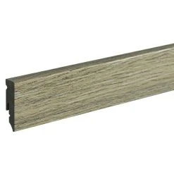 Billig 🥰 BAUHAUS Profiles And More Sockelleiste KU51L Trinidad 2,4 M X 15 Mm X 50 Mm, Gerade ✨