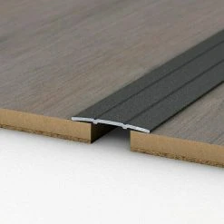 Top 10 ⌛ BAUHAUS LOGOCLIC Übergangsprofil 132 Anthrazit Metallic, 1 M X 38 Mm X 2,5 Mm, Montageart: Kleben 🎉