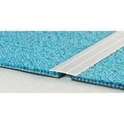 Budget 🎉 BAUHAUS LOGOCLIC Übergangsprofil 132 Silber, 1 M X 38 Mm X 2,5 Mm, Montageart: Kleben 🔥