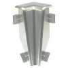 Großhandel 👍 BAUHAUS MyStyle Innenecke K58 C Silber, 2 Stk., Geeignet Für: Sockelleiste K58 C 🛒