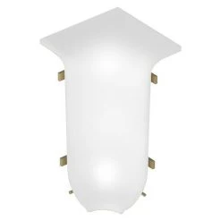 Angebote ✨ BAUHAUS LOGOCLIC Innenecke Weiß, 2 Stk., Geeignet Für: Kabelkanal-Sockelleisten 🥰