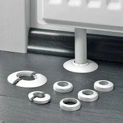 Bestpreis ✨ BAUHAUS LOGOCLIC Rohrrosette Weiß, 2 Stk., Kunststoff 🔥