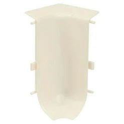 Bestes Angebot 🔔 BAUHAUS LOGOCLIC Innenecke Weiß, 2 Stk., Geeignet Für: Klemmsockelleisten 😍