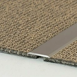 Schlussverkauf 🌟 BAUHAUS LOGOCLIC Übergangsprofil 114 Edelstahl Matt, 1 M X 24 Mm X 2 Mm, Montageart: Kleben ✔️