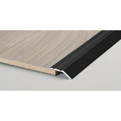 Budget 🧨 BAUHAUS LOGOCLIC Abschlussprofil 146 Schwarz, 0,9 M X 32 Mm, Montageart: Kleben 🤩