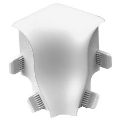 Großhandel ⌛ BAUHAUS LOGOCLIC Innenecke K40 Weiß, 2 Stk., Geeignet Für: Sockelleiste K40 👏