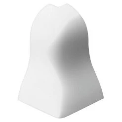 Bestes Angebot 🥰 BAUHAUS LOGOCLIC Außenecke K40 Weiß, 2 Stk., Geeignet Für: Sockelleiste K40 🛒