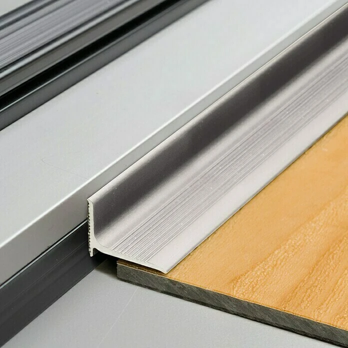 Auslauf ❤️ BAUHAUS LOGOCLIC Abschlussprofil 290 Silber, 2,5 M X 20 Mm X 13 Mm, Montageart: Kleben ⭐ 1 Auslauf ❤️ BAUHAUS LOGOCLIC Abschlussprofil 290 Silber, 2,5 M X 20 Mm X 13 Mm, Montageart: Kleben ⭐