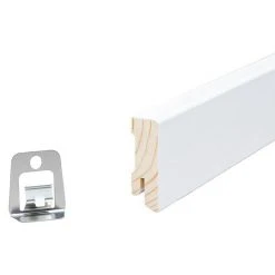 Budget ⭐ BAUHAUS Sockelleiste 2,4 M X 1,6 Cm X 4 Cm, Nadelholz, Weiß Lackiert ❤️ 9 Budget ⭐ BAUHAUS Sockelleiste 2,4 M X 1,6 Cm X 4 Cm, Nadelholz, Weiß Lackiert ❤️ -Bodenverlegebedarf Verkäufe 12 400