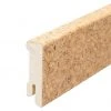 Am billigsten 🤩 BAUHAUS Sockelleiste Kork Dunkel 2,4 M X 1,6 Cm X 5,8 Cm ⌛