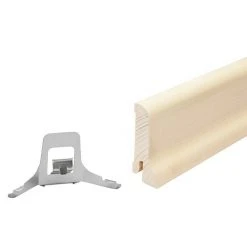 Besorgen ✨ BAUHAUS Sockelleiste Ahorn 2,4 M X 2,1 Cm X 6 Cm 👏 -Bodenverlegebedarf Verkäufe 12 477