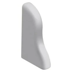 Bestes Angebot 🎁 BAUHAUS LOGOCLIC Endkappe K40 Chrom Matt, 2 Stk., Geeignet Für: Sockelleiste K40 🤩