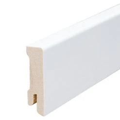 Bestpreis ✨ BAUHAUS Profiles And More Sockelleiste Weiß 2,4 M X 1,6 Cm X 5,8 Cm 😉