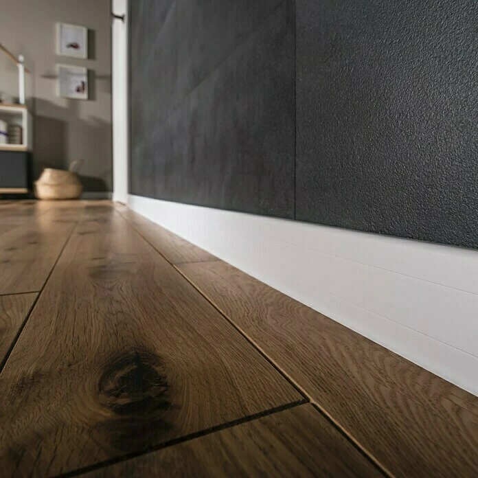 Blitzangebot 🥰 BAUHAUS BaukulitVox Esquero Sockelleiste Weiß, 2.500 X 22 X 67 Mm 🛒 3 Blitzangebot 🥰 BAUHAUS BaukulitVox Esquero Sockelleiste Weiß, 2.500 X 22 X 67 Mm 🛒 – Bild 3