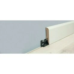 Beste Bewertungen von 😀 BAUHAUS LOGOCLIC Sockelleiste Weiß 2,6 M X 17 Mm X 70 Mm, Gerundet ❤️