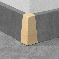 Bestes Angebot ❤️ BAUHAUS LOGOCLIC Außenecke K40 C Eiche Arizona, 2 Stk., Passend Für: LOGOCLIC Sockelleiste K40 C ❤️