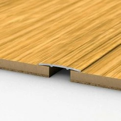 Brandneu 👏 BAUHAUS LOGOCLIC Übergangsprofil 132 Eiche Hell, 1 M X 38 Mm X 2,5 Mm, Montageart: Kleben ❤️